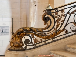卢浮宫楼梯实体模型建立