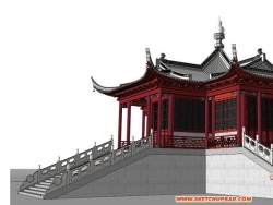 中国古典建筑 复杂屋顶殿堂