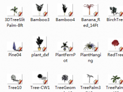 分享63个植物组件，再也不用担心找不到植物了，方案必杀