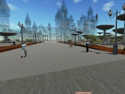 有模型 帝国广场景观设计  做的一个毕业设计请多多指教