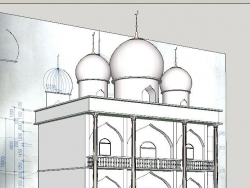一个小型清真寺