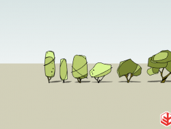 分享几棵简洁的2D树