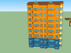 公寓住房模型