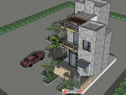 一个简单的别墅模型