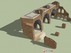 罗马经典建筑之模型（斗兽场，万神庙==）