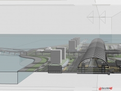 珠海交通口岸设计