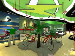 课程设计—美利达自行车专卖店展示设计