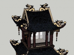 古典中式灯箱