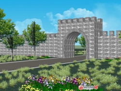 古建城墙拱门，欢迎大师们提意见^-^