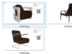 分享网上找的一个皮革沙发椅的模型5款(60MB)上传百度云