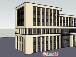 一个办公楼的模型