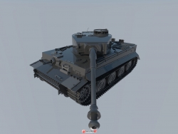 精细模型 虎式坦克