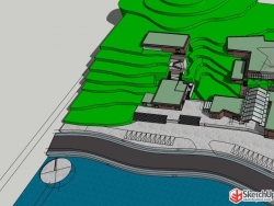 学生作业山地展览馆建筑设计