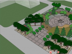 中心公园设计模型
