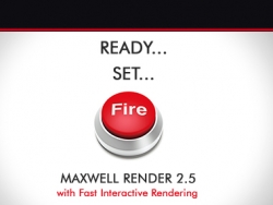Maxwell Render 2.5 – with FIRE發佈更新