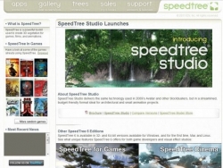 NEW!---SpeedTree今日发布新版本！更新至SpeedTree Studio 6版本！
