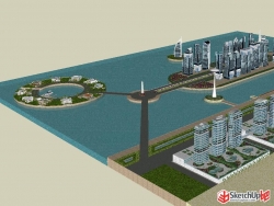 滨水中心区城市设计