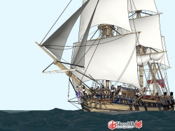 英国战舰海盗船