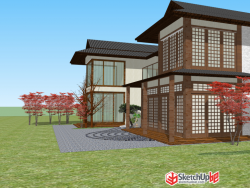 旧民房改造-日式建筑概念方案