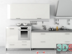 来自3Dsu的是个现代厨房模型