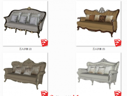 欧式风格家具-沙发