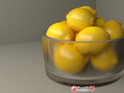 水果柠檬模型