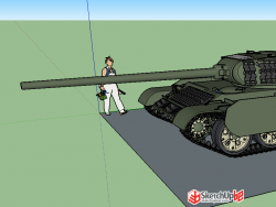 二战后期坦克T44-100改进型