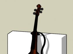 雅马哈电子大提琴SU模型