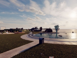 滨河沙滩景观设计（网红元素系列）