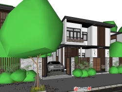 房屋外观模型