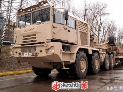 白俄罗斯MZKT-741351重型军用运输车