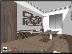 室內設計_住宅空間-小小簡單和室