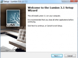 Lumion 3.1 官方正式版已经发布，而且发布了免费试用版