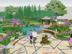 环境艺术设计期末作业公园规划模型