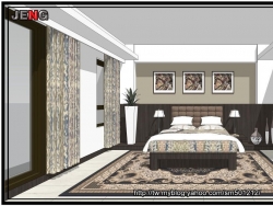 室內設計_住宅空間-水明瀁2F主臥房