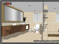 室內設計_住宅空間-郭公館-浴室