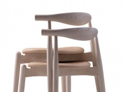 临摹hans wegner设计——餐椅【实木&织物】