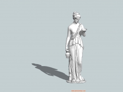 欧式女神雕像