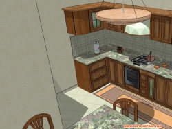 厨房模型