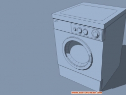 分享模型——滚筒式洗衣机