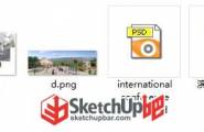 【教程+素材】SketchUp+Layout快速制作清新轴测图