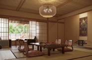 Enscape2.7.2日式茶房室内空间渲染