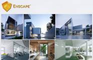 Enscape2.9精品建筑室内参数模型下载