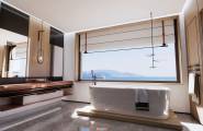 现代风格海景浴室，Enscape渲染，含模型