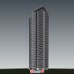 高层住宅单体模型，ENSCAPE直渲，真实建成超帅