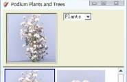 [资源已过期]SU Podium 官方植物组件下载