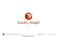 lucky angel女装标志设计