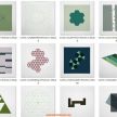 国外几何平面构成设计创意分享  作者geometrydaily