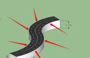关于《曲线道路贴图，无插件。》拓展思路：曲线坡道贴图