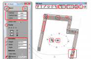 SketchUp最新BIM参数化建筑插件LSS Arch动画演示